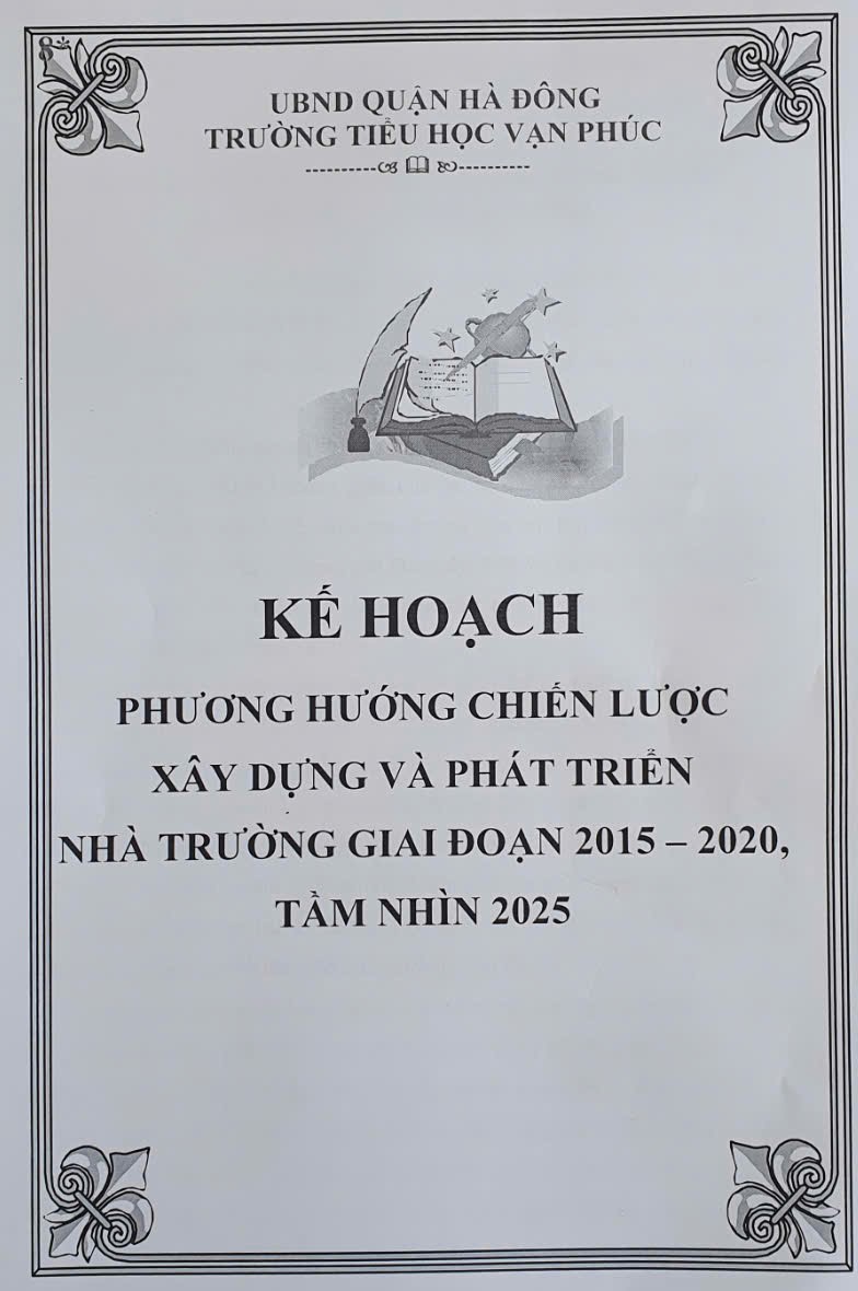 Phương hướng chiến lược xây dựng và phát triển nhà trường giai đoan 2015-2020  tầm nhìn 2025